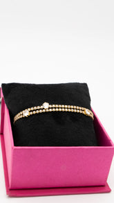 Golden Glimmerlace Bracelet